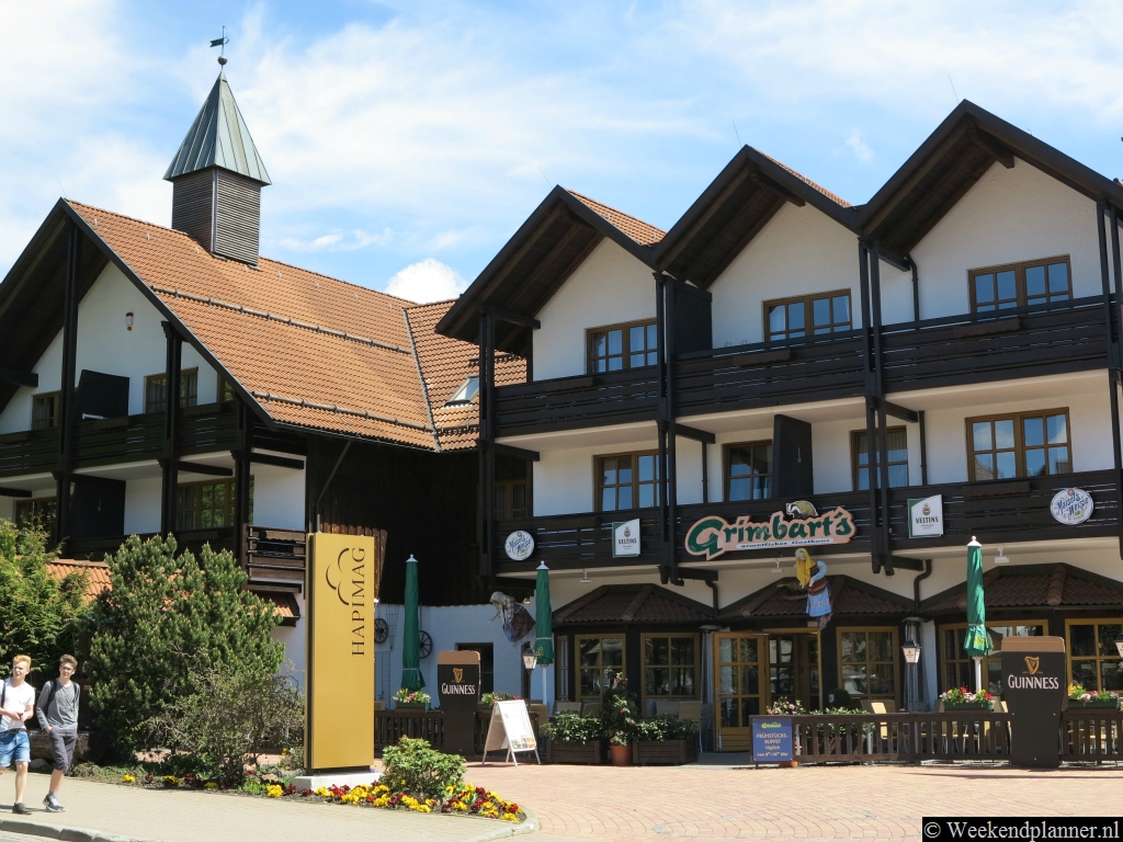 In het Hapimag Resort kun je appartementen en vakantiehuizen huren.  In de wellness-afdeling van het resort zijn o.a. vier sauna's. Het restaurant Grimbart’s maakt deel uit van het resort.Tips: De hotels en vakantiehuizen in Braunlage